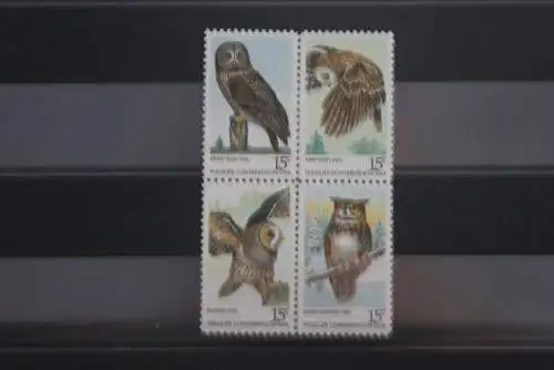 USA 1978; Naturschutz, Vögel,  MiNr 1358-31, ZD; MNH