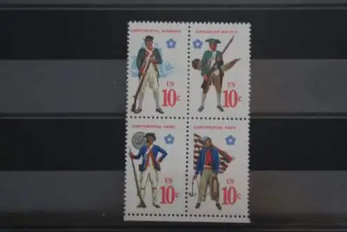 USA 1975; 200 Jahre Unabhängigkeit, MiNr 1175-78, ZD; MNH