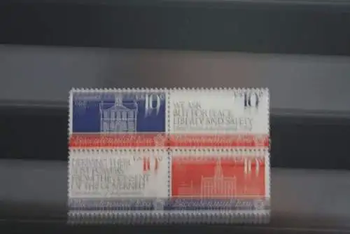 USA 1974; 200 Jahre Unabhängigkeit, MiNr 1150-53, ZD; MNH