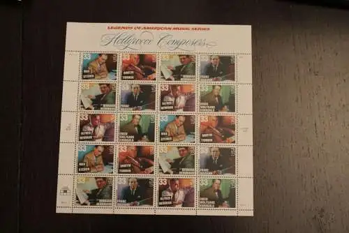 USA 1999; Hollywood Composers, MiNr  3165-70, MNH
