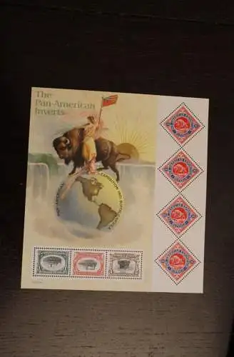 USA 2001; 100 Jahre Panamerikanische Ausstellung Buffalo, MiNr  Block 57, MNH