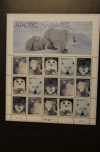 USA 1999; Arctic Animals; MiNr 3094-98, MNH