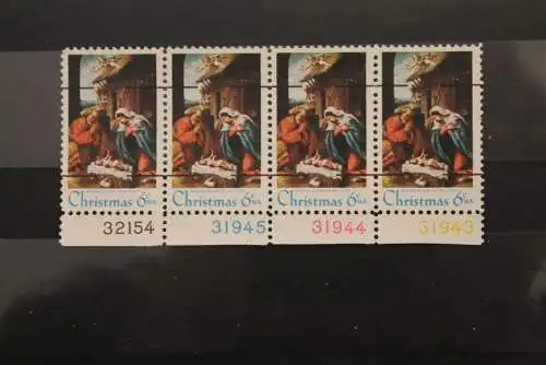 USA  1970, Weihnachten, MiNr  1016 V, MNH