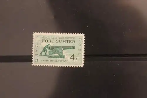 USA  1961, Fort Sumter, MiNr 808, MNH