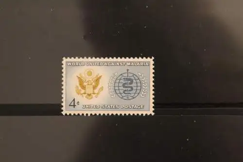 USA  1962, Kampf gegen Malaria, MiNr 823, MNH