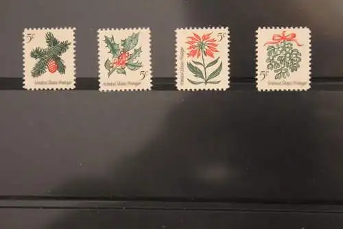 USA  1964, Weihnachten, MiNr 869-72, MNH