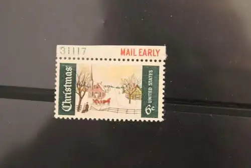 USA  1969, Weihnachten, MiNr 995, MNH