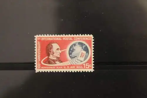 USA  1963, Intern. Postkonferenz Paris, MiNr 840, MNH