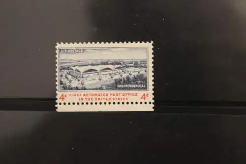 USA  1960, Eröffnung des 1. automatisierten Postamtes, MiNr 794, MNH