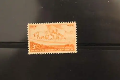 USA  1954, 100 Jahre Kansas-Territorium, MiNr 677, MNH