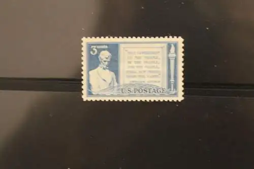 USA  1948, Proklamation von Lincoln, MiNr 591, MNH