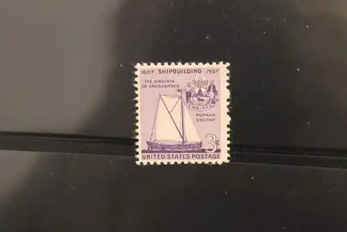 USA  1957, 350 Jahre Schiffsbau in Amerika, MiNr 718, MNH