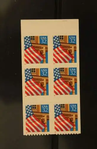 USA 1996, Freimarke: Flagge,  MiNr 2726 II BD, MNH