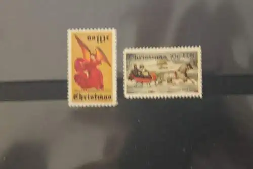 USA 1974, Weihnachten,  MiNr 1160-61, MNH