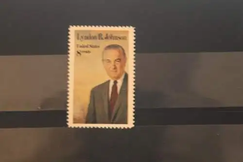 USA 1973; Lyndon B. Johnson,  MiNr  1118; MNH