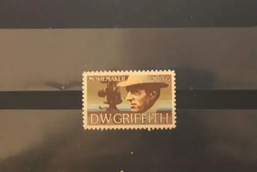 USA 1975; Amerikanische Künstler: D W Griffith,  MiNr  1173; MNH