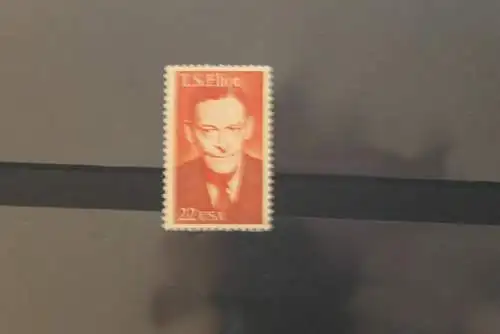 U.S.A. 1986; T. S. Eliot,  MiNr 1851, MNH