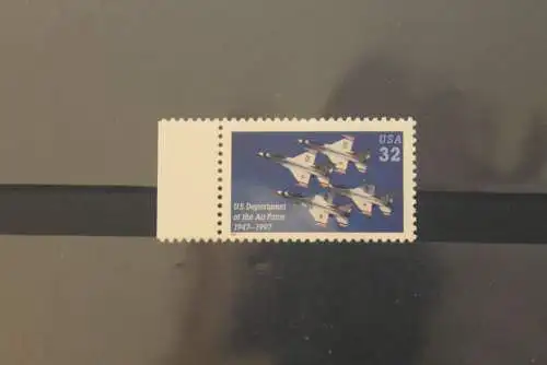 U.S.A. 1997; 50 Jahre Luftwaffenministerium, Flugzeug,  MiNr 2892, MNH