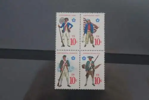 U.S.A. 1975; 200 Jahre Unabhängigkeit,  MiNr 1175-78, MNH