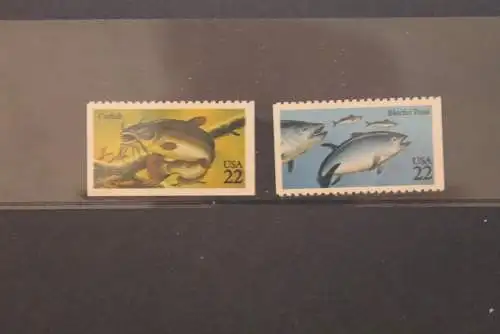 U.S.A. 1986; Fische, MiNr 1792-96, MNH