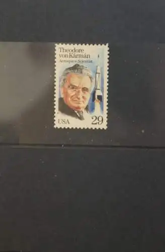 U.S.A. 1992; Theodore von Karman; Raumfahrtpionier, MiNr 2313, MNH