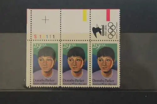 U.S.A. 1992; Dorothy Parker; MiNr 2312, MNH