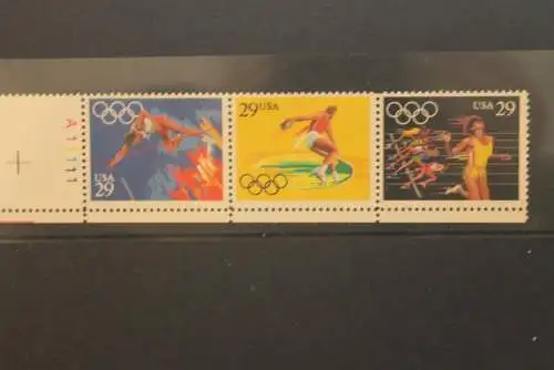 U.S.A. 1991; Olympische Sommerspiele 1992 Barcalona; MiNr 2155-59; MNH