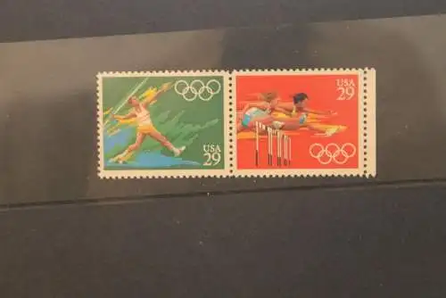 U.S.A. 1991; Olympische Sommerspiele 1992 Barcalona; MiNr 2155-59; MNH