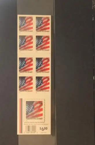 Markenheft Flagg, Flagge "United We Stand"  2002, 34 C; MiNr 0-250; MNH