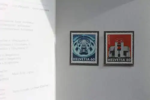 Schweiz, Ersttagsheft, Sammelheft Nr. 290, Europa - CEPT, MNH,  MiNr 1499-1500