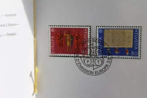 Schweiz, Ersttagsheft, Sammelheft Nr. 188, ESST,  Europa - CEPT 1982, ESST