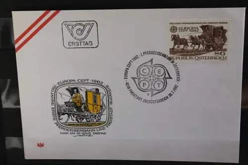Österreich, EUROPA-Marke - CEPT 1982, FDC, MiNr 1713,,, Ersttags-Sonderstempel, rar