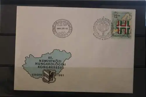 Ungarn 1991, Hungarologiekongress, FDC,MiNr. 4156 A