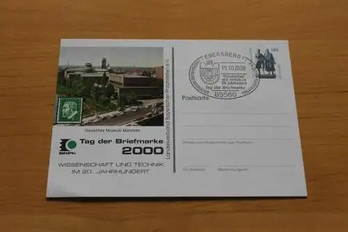Deutschland; Tag der Briefmarke 2000 Ebersberg