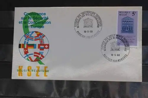 Belgien, 1980, KSZE, MiNr 2026, FDC