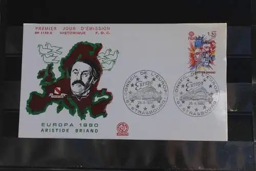 Frankreich 1980 Europa CEPT, MiNr 2202-03, FDC