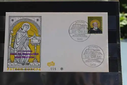 Deutschland 1980 Hl. Benedict, MiNr 1055 auf  FDC