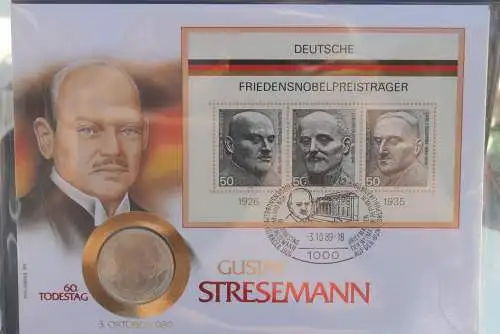 Numisbrief: Deutschland: Gustav Stresemann