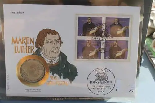 Numisbrief: Deutschland: Martin Luther, 1983