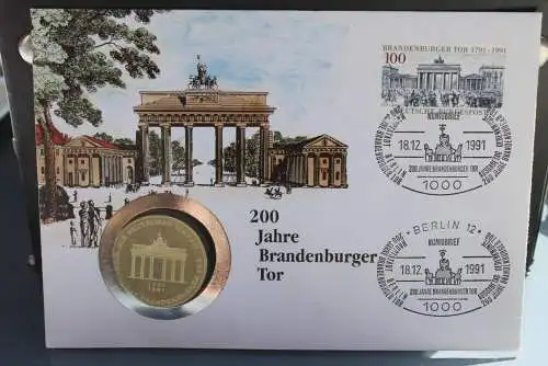 Numisbrief: Deutschland: 200 Jahre Brandenburger Tor