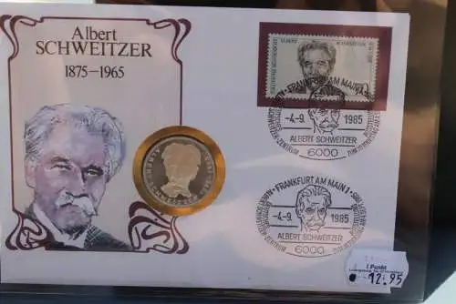 Numisbrief: Deutschland: Albert Schweitzer