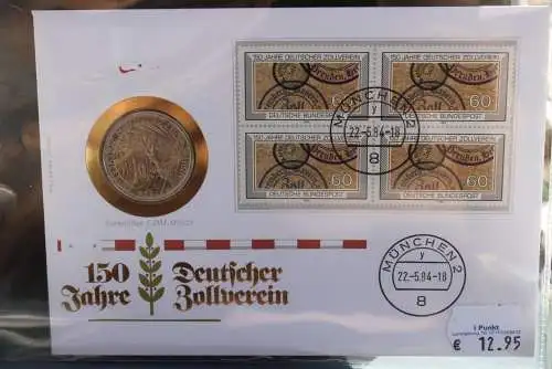 Numisbrief: Deutschland: 150 Jahre Deutscher Zollverein