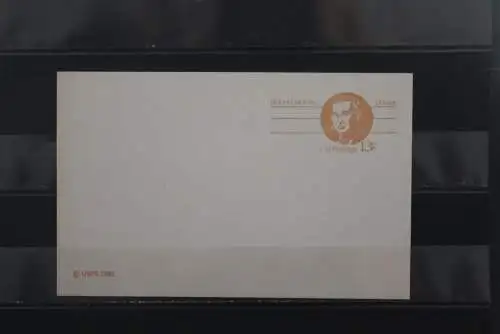 USA, Ganzsache: Robert Morris, Patriot, 1981, 13 c, ungebraucht