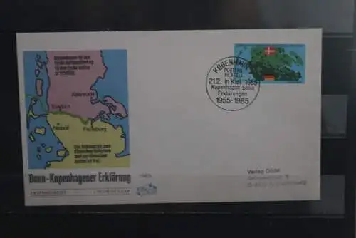 Dänemark 1985, Bonn-Kopenhagener Erklärung; FDC