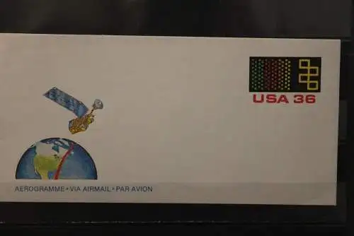 USA 1985, Ganzsache,  Aerogramm, Raumfahrt, ungebraucht