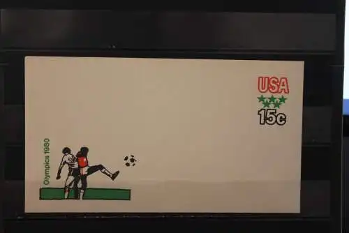 USA 1979, Ganzsache, Olympics 80 , ungebraucht