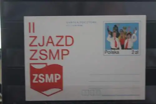 Polen, 1980, Ganzsache, ZSMP, ungebraucht