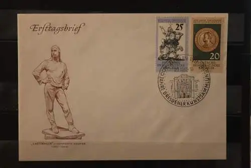 DDR 1960; Dresdner Kunstsammlungen; MiNr. 791-92, FDC