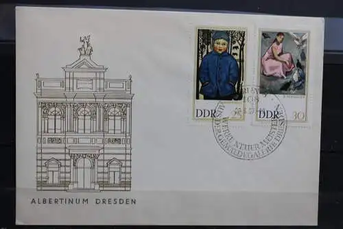 DDR; 1967, Staatl. Kunstsammlungen Dresden, MiNr. 1262-67,  FDC