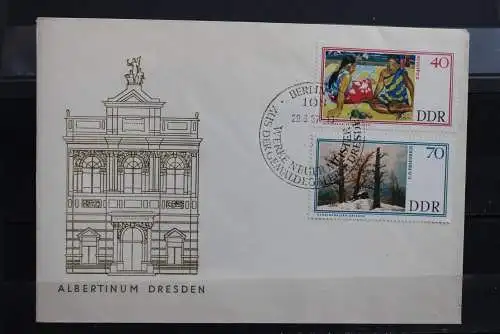 DDR; 1967, Staatl. Kunstsammlungen Dresden, MiNr. 1262-67,  FDC